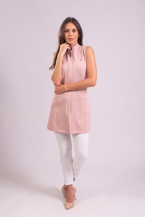 Jaleco Kátia Sem Mangas